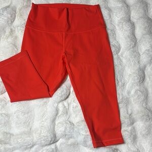 lululemon athletica Orange Leggings